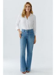 Oui Dżinsy - Comfort fit - w kolorze niebieskim rozmiar: 44. Niebieskie jeansy damskie Oui, z podwyższonym stanem. Za 269.95 zł.