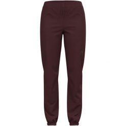 Spodnie techniczne damskie ODLO Brensholmen Pants regular length. Czerwone spodnie dresowe damskie Odlo, bez wzorów, sportowe. Za 333.70 zł.