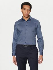 Calvin Klein Koszula K10K113864 Niebieski Slim Fit. Niebieskie koszule męskie CALVIN KLEIN, m, bez wzorów, z bawełny, bez kołnierzyka, bez ramiączek. Za 219.99 zł.
