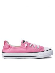 Converse Trampki Chuck Taylor All Star Shoreline Slip A11543C Różowy. Czerwone trampki i tenisówki damskie Converse, bez wzorów, z materiału. Za 169.99 zł.