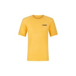 Męska koszulka sportowa do biegania na lato ultracienka z krótkim rękawem CEP. Żółte t-shirty sportowe męskie CEP, na lato, m, z elastanu, bez ramiączek, do biegania. Za 199.00 zł.