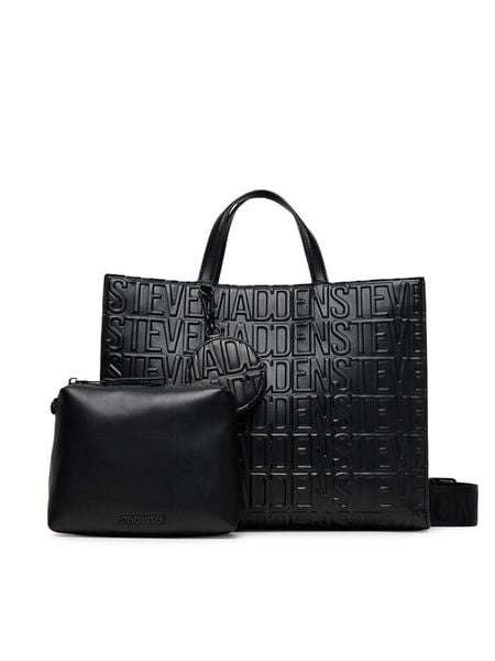 Steve Madden Torebka Bphantom SM13002233 Czarny. Czarne torebki klasyczne damskie Steve Madden, bez wzorów, ze skóry, bez dodatków. Za 659.99 zł.