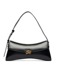 KARL LAGERFELD Torebka B3W30267 Czarny. Czarne torebki klasyczne damskie Karl Lagerfeld, bez wzorów, ze skóry, bez dodatków. Za 1,499.00 zł.