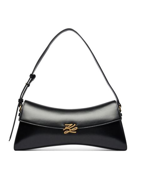 KARL LAGERFELD Torebka B3W30267 Czarny. Czarne torebki klasyczne damskie Karl Lagerfeld, bez wzorów, ze skóry, bez dodatków. Za 1,499.00 zł.