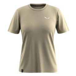 Koszulka damska Salewa EAGLE NATURE 00-00000291097180. Brązowe t-shirty damskie Salewa, m, bez wzorów, z bawełny, bez kołnierzyka. Za 183.77 zł.
