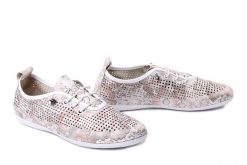 ARTIKER RELAKS 58C0382 apricot, półbuty damskie. Brązowe półbuty damskie Artiker Relaks, bez wzorów, ze skóry, bez obcasa. Za 165.67 zł.