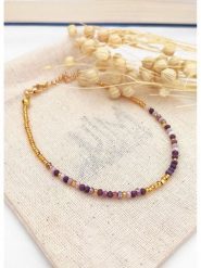 Atelier MIU Pozłacana bransoletka na kostkę rozmiar: onesize. Żółte bransoletki damskie atelier MIU, pozłacane. Za 30.99 zł.