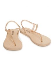 Ipanema Sandały w kolorze beżowym rozmiar: 40. Brązowe sandały damskie Ipanema, bez wzorów, bez obcasa. Za 93.72 zł.