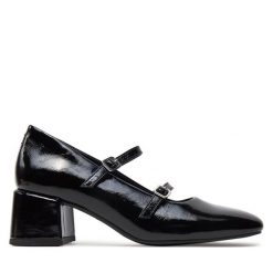 Czółenka Vagabond Shoemakers. Czarne czółenka damskie Vagabond Shoemakers, bez wzorów, bez obcasa. Za 619.99 zł.