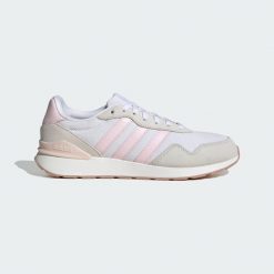 Buty Run 60s 4.0. Białe obuwie do biegania damskie Adidas. W wyprzedaży za 176.12 zł.