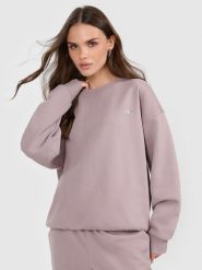 4F Bluza dresowa nierozpinana bez kaptura damska - beżowa XS. Brązowe bluzy bez kaptura damskie 4f, uniwersalny, z dresówki. Za 149.99 zł.