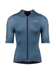 Koszulka rowerowa męska X-Bionic Corefusion Aero Jersey SS Blue. Niebieskie t-shirty sportowe męskie X BIONIC, m, z dzianiny, bez ramiączek, do biegania. Za 525.00 zł.