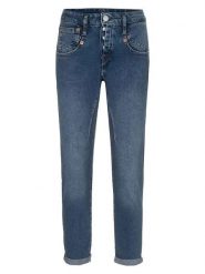 Herrlicher Dżinsy "Shyra" - Regular fit - w kolorze granatowym rozmiar: W25. Niebieskie jeansy damskie Herrlicher. Za 198.10 zł.