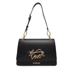 Torebka LOVE MOSCHINO. Czarne torebki klasyczne damskie Love Moschino, bez wzorów, bez dodatków. Za 559.99 zł.