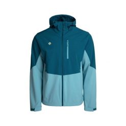 Męska kurtka softshell LANETTE M, wodoodporna, wiatroszczelna i termiczna z tech. Niebieskie kurtki softshell damskie IZAS, m, bez wzorów, z softshellu, bez kaptura. Za 443.43 zł.
