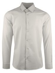 Elegancka, Męska Koszula, Taliowany Krój - Victorio - Beżowa. Brązowe koszule męskie Victorio, m, bez wzorów, z bawełny, bez kołnierzyka, bez ramiączek. Za 139.00 zł.