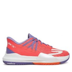 Buty do tenisa Skechers. Pomarańczowe buty sportowe na co dzień damskie Skechers, bez wzorów, tenisowe. Za 559.99 zł.