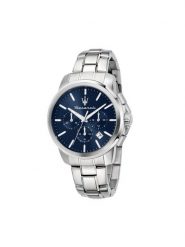 Maserati Zegarek Successo R8873621047 Srebrny. Szare zegarki męskie maserati, srebrne. Za 999.99 zł.