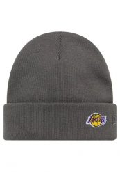 Czapka New Era Mini Logo Cuff Beanie Loslak Grh Dorośli. Szare czapki męskie New Era, bez wzorów, z materiału, sportowe. Za 198.99 zł.