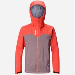 Kurtka Alpinistyczna Millet Kamet Gore-Tex Wodoodporna i Oddychająca. Brązowe kurtki męskie Millet, na zimę, l, bez wzorów, z gore-texu, z kapturem. Za 2,022.20 zł.