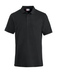 Clique Lincoln koszulka polo męska z piki 100% czesana bawełna. Czarne koszulki polo męskie CLIQUE, m, bez wzorów, z bawełny, bez ramiączek. Za 136.90 zł.
