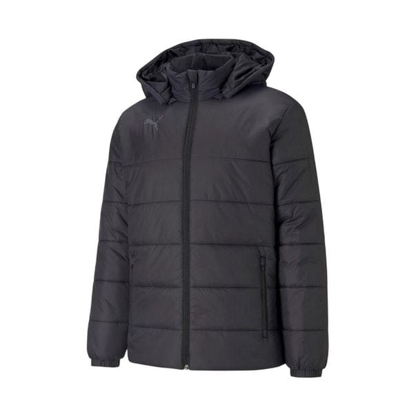 Męska Kurtka TeamLIGA Padded Waterproof Jacket. Czarne kurtki męskie Puma, m, bez wzorów, sportowe, bez kaptura. Za 500.99 zł.
