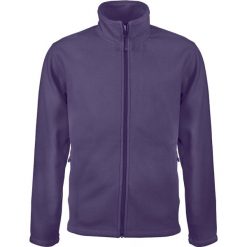 Kurtka z mikropolaru z zamkiem błyskawicznym Kariban Falco. Fioletowe kurtki męskie KARIBAN, m, bez wzorów, bez kaptura. Za 145.00 zł.