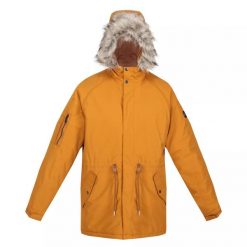 Kurtka Parka Zimowa Męska Salinger III. Żółte parki męskie Regatta, na zimę, l, bez wzorów, z materiału. Za 197.99 zł.