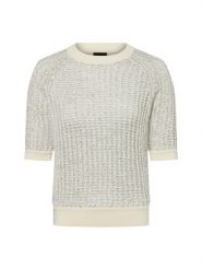 BOSS sweter z dzianiny z moherem - Fadiani Kobiety wiskoza biały, XL. Białe swetry klasyczne damskie Boss, xl, z dzianiny, bez kołnierzyka. Za 429.95 zł.