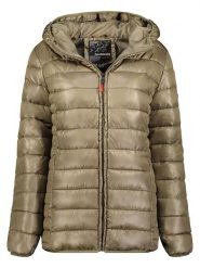 Geographical Norway Kurtka pikowana "Annecy" w kolorze złotym rozmiar: XL. Żółte kurtki damskie Geographical Norway, xl, bez wzorów, bez kaptura. Za 127.35 zł.
