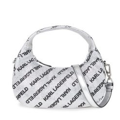 Torebka KARL LAGERFELD. Szare torebki klasyczne damskie Karl Lagerfeld, bez wzorów, bez dodatków. Za 849.99 zł.