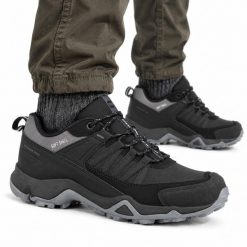 Buty męskie sportowe trekkingowe DK SPIDER SOFTSHELL. Czarne buty trekkingowe męskie DK, m, bez wzorów, z jeansu, bez kaptura. Za 169.00 zł.
