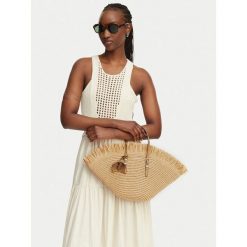 Torebka MICHAEL Michael Kors. Brązowe torebki klasyczne damskie MICHAEL Michael Kors, bez wzorów, bez dodatków. Za 1,049.00 zł.