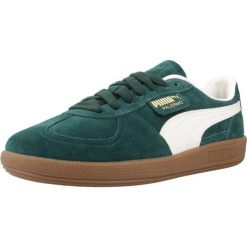 Buty PUMA YELLOW PALERMO Zielony. Zielone buty trekkingowe męskie Puma, z tkaniny, bez zapięcia, trekkingowe. Za 332.99 zł.