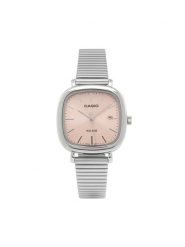 Casio Zegarek LTP-B166D-4AVEF Srebrny. Szare, analogowe zegarki damskie Casio, srebrne. Za 379.99 zł.