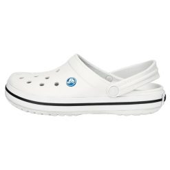 Japonki Crocs Crocband, Dla obu płci. Białe klapki i japonki męskie Crocs, z materiału. Za 206.90 zł.