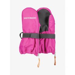 Rękawiczki dziecięce Didriksons Biggles Zip Mitten 7. Czerwone rękawiczki dziecięce Didriksons, bez ramiączek. Za 85.99 zł.
