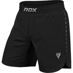 Spodenki treningowe męskie RDX T15. Czarne szorty męskie RDX SPORTS, bez kołnierzyka. Za 119.99 zł.