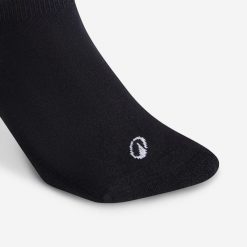 Second Life - Skarpety sportowe do tenisa niskie Artengo... - Stan Doskonały. Czarne skarpetki damskie ARTENGO, bez wzorów, z bawełny. Za 16.99 zł.