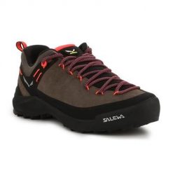 Buty trekkingowe damskie Salewa Wildfire Leather WS. Brązowe obuwie trekkingowe damskie Salewa. Za 806.00 zł.
