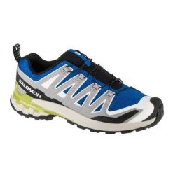 Buty Męskie Bieganie. Niebieskie buty trekkingowe męskie Salomon, z gumy, bez zapięcia, do biegania. Za 739.99 zł.