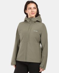 Damska kurtka outdoorowa Kilpi SONNA-W. Zielone kurtki damskie Kilpi, l, bez wzorów, z materiału, bez kaptura. Za 576.97 zł.