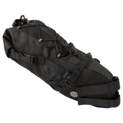 Torba podsiodłowa Venture wodoodporna odblaskowa z rolowanym zamknięciem. Szare torebki klasyczne damskie Agu, bez wzorów, z materiału, z nadrukiem, bez dodatków. Za 329.99 zł.
