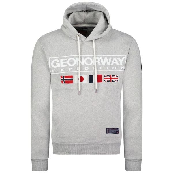 Bluza Geographical Norway GREAT BLENDED GREY DB MEN 317 mieszana szarość męska. Szare bluzy bez kaptura męskie Geographical Norway, m. Za 139.00 zł.