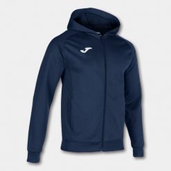Kurtka Joma Chaqueta Capucha Menfis. Niebieskie kurtki męskie Joma, xs, bez wzorów, sportowe, bez kaptura. Za 320.50 zł.