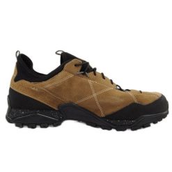 Buty Aku Nativa Gore-Tex 628275 beżowy. Brązowe buty trekkingowe męskie z gore-texu, bez zapięcia, wspinaczkowe, gore-tex. Za 814.85 zł.
