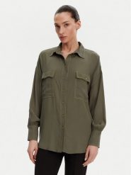 ACCESS FASHION Koszula 53-7006-394 Zielony Relaxed Fit. Zielone koszule damskie ACCESS FASHION, l, bez wzorów, z wiskozy, bez kołnierzyka, bez ramiączek. Za 259.99 zł.