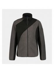 LUHTA Kurtka polarowa "Jutans" w kolorze szaro-czarnym rozmiar: S. Czarne kurtki męskie Luhta, s, bez wzorów, z materiału, bez kaptura. Za 221.88 zł.