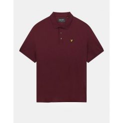 Zwykła koszulka polo Lyle & Scott. Brązowe koszulki polo męskie LYLE AND SCOTT, m, bez wzorów, bez ramiączek. Za 242.00 zł.