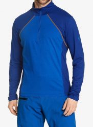 Bluza termoaktywna męśka Ziener Jito. Niebieskie bluzy bez kaptura męskie Ziener, m, z elastanu. Za 239.99 zł.